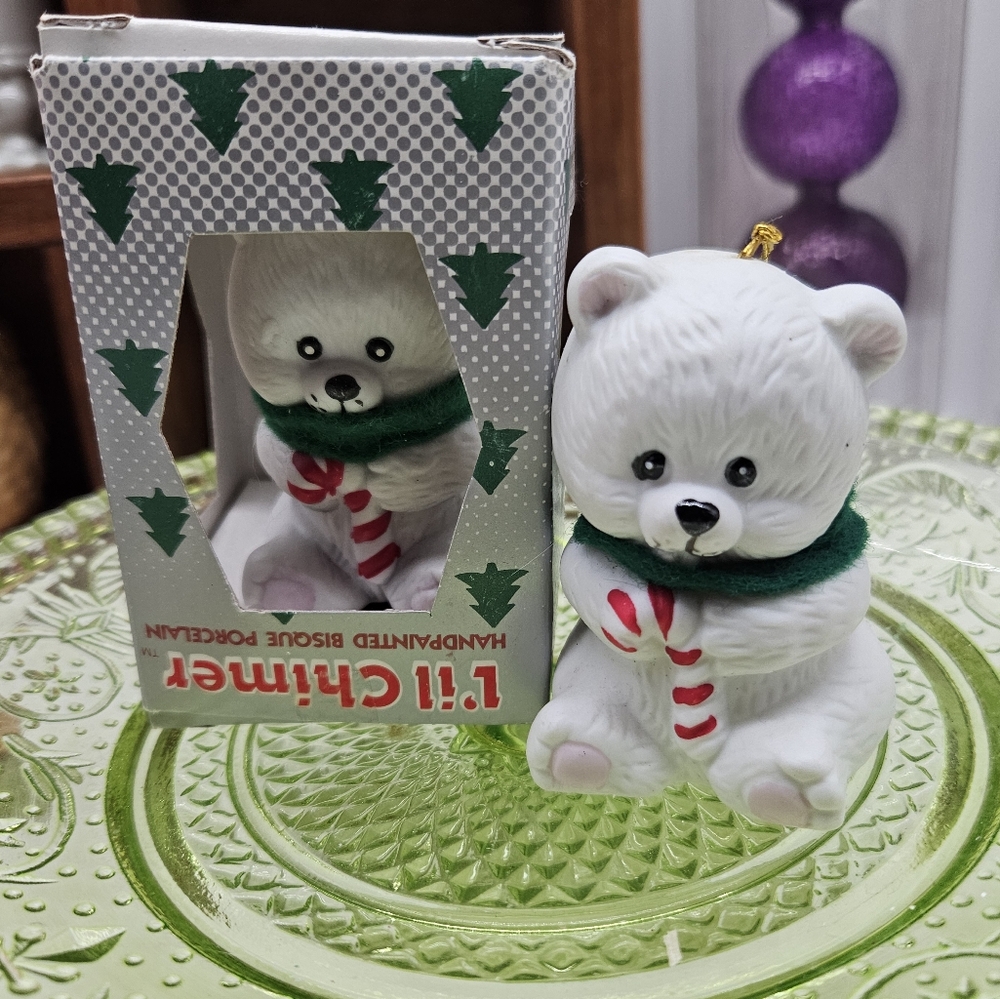 Lil Chimers Polar Bear Ornaments